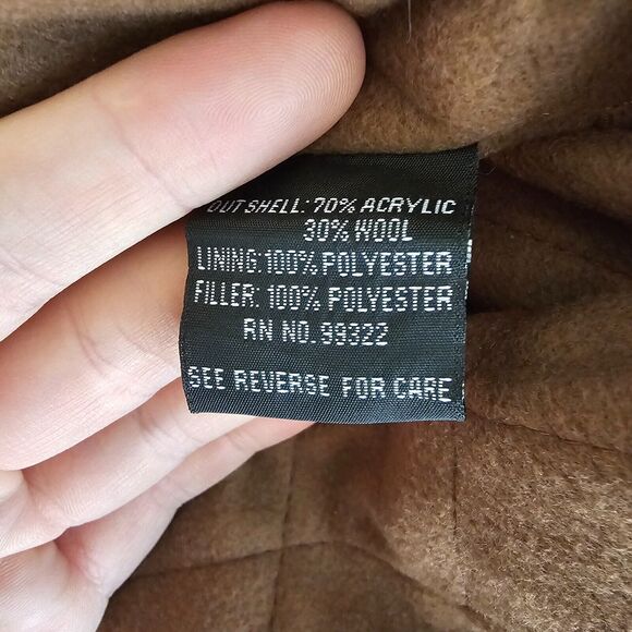 Newark Dodgers Negro Leagues JC Freeman and Son 1920s Wool Brown Jacket Mens XXL - Picture 7 of 8